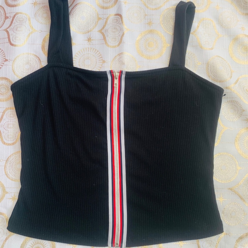 Zip tank top
